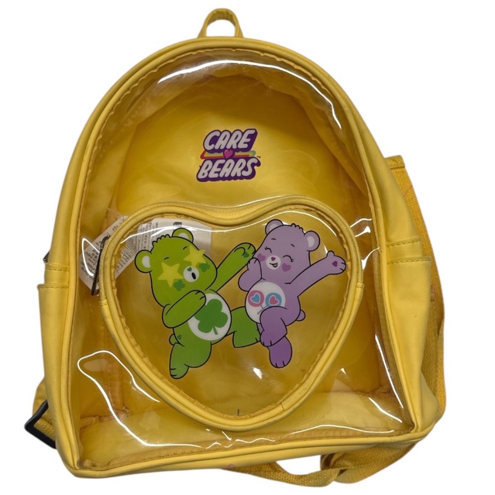 Y2k Retro Miniso Care Bears‎ Collection Candy Mini Yellow backpack